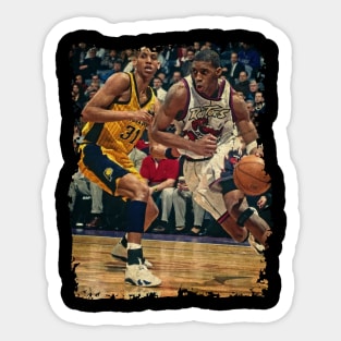 Reggie Miller vs Tracy McGrady Sticker